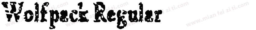 Wolfpack Regular字体转换